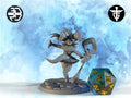 Female Kobold Wizard Miniature | Twin Goddess Miniatures | Tabletop RPG Miniature | Roleplaying 3D Printed Fantasy Mini - 3DPrintDen