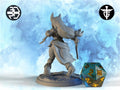 Foxgirl Rogue Miniature | Twin Goddess Miniatures | Tabletop RPG Miniature | Roleplaying 3D Printed Fantasy Mini - 3DPrintDen
