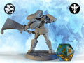 Gelatinous Cube Hunter Miniature | Twin Goddess Miniatures | Tabletop RPG Miniature | Roleplaying 3D Printed Fantasy Mini - 3DPrintDen