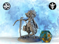 Female Goblin Ranger Miniature, Maia | Twin Goddess Miniatures | Tabletop RPG Miniature | Roleplaying 3D Printed Fantasy Mini - 3DPrintDen