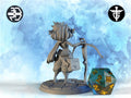 Female Goblin Ranger Miniature, Maia | Twin Goddess Miniatures | Tabletop RPG Miniature | Roleplaying 3D Printed Fantasy Mini - 3DPrintDen