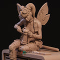 Tinkerer Fairy Miniature | Tabletop RPG Miniature | Nerikson | Roleplaying 3D Printed Fantasy Mini - 3DPrintDen