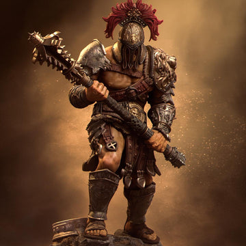 Gladiator Miniature | Tabletop RPG Miniature | Nerikson | Roleplaying 3D Printed Fantasy Mini - 3DPrintDen