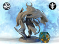 Female Demon Warlock Miniature, Alytress | Twin Goddess Miniatures | Tabletop RPG Miniature | Roleplaying 3D Printed Fantasy Mini - 3DPrintDen