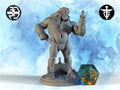 Furbolg Beachgoer Miniature | Twin Goddess Miniatures | Tabletop RPG Miniature | Roleplaying 3D Printed Fantasy Mini - 3DPrintDen