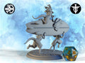 Kobold Surfers Miniature | Twin Goddess Miniatures | Tabletop RPG Miniature | Roleplaying 3D Printed Fantasy Mini - 3DPrintDen