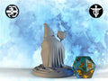 Tiny Mall Wizard Miniature | Twin Goddess Miniatures | Tabletop RPG Miniature | Roleplaying 3D Printed Fantasy Mini - 3DPrintDen