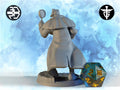 Orc Investigator Miniature, Sharlorc | Twin Goddess Miniatures | Tabletop RPG Miniature | Roleplaying 3D Printed Fantasy Mini - 3DPrintDen