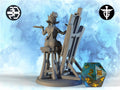 Satyr Artist Miniature | Twin Goddess Miniatures | Tabletop RPG Miniature | Roleplaying 3D Printed Fantasy Mini - 3DPrintDen