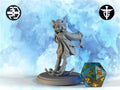 Slime Girl Miniature | Twin Goddess Miniatures | Tabletop RPG Miniature | Roleplaying 3D Printed Fantasy Mini - 3DPrintDen