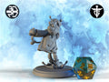 Slime Girl Miniature | Twin Goddess Miniatures | Tabletop RPG Miniature | Roleplaying 3D Printed Fantasy Mini - 3DPrintDen