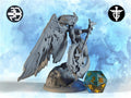 Aasimar Paladin | Twin Goddess Miniatures | Tabletop RPG Miniature | Roleplaying 3D Printed Fantasy Mini - 3DPrintDen