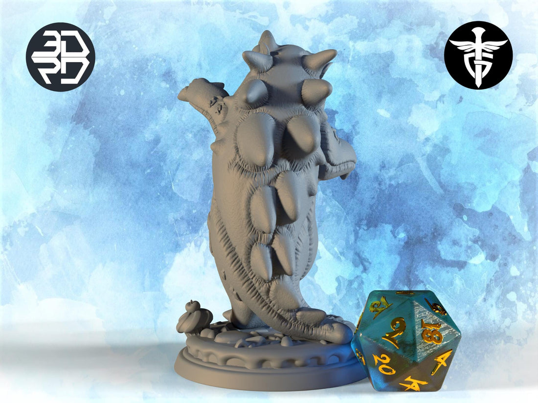 Monster Costume Miniature | Twin Goddess Miniatures | Tabletop RPG Miniature | Roleplaying 3D Printed Fantasy Mini - 3DPrintDen