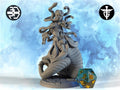 Medusa Miniature | Twin Goddess Miniatures | Tabletop RPG Miniature | Roleplaying 3D Printed Fantasy Mini - 3DPrintDen