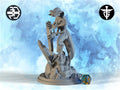 Corrupted Behir Miniature | Twin Goddess Miniatures | Tabletop RPG Miniature | Roleplaying 3D Printed Fantasy Mini - 3DPrintDen