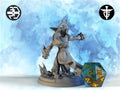 Goblin Sorcerer Miniature | Twin Goddess Miniatures | Tabletop RPG Miniature | Roleplaying 3D Printed Fantasy Mini - 3DPrintDen