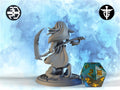 Female Goblin Reaper Miniature | Twin Goddess Miniatures | Tabletop RPG Miniature | Roleplaying 3D Printed Fantasy Mini - 3DPrintDen