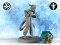 Succubus Student Miniature | Twin Goddess Miniatures | Tabletop RPG Miniature | Roleplaying 3D Printed Fantasy Mini - 3DPrintDen