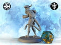 Succubus Student Miniature | Twin Goddess Miniatures | Tabletop RPG Miniature | Roleplaying 3D Printed Fantasy Mini - 3DPrintDen