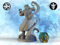 Wizard Miniature, Dale | Twin Goddess Miniatures | Tabletop RPG Miniature | Roleplaying 3D Printed Fantasy Mini - 3DPrintDen