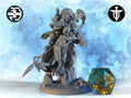 Female Exodite Miniature | Twin Goddess Miniatures | Tabletop RPG Miniature | Roleplaying 3D Printed Fantasy Mini - 3DPrintDen