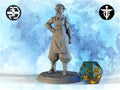 Magma Maker Miniature, Igni | Twin Goddess Miniatures | Tabletop RPG Miniature | Roleplaying 3D Printed Fantasy Mini - 3DPrintDen