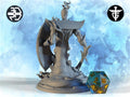 Magma Golem Miniature | Twin Goddess Miniatures | Tabletop RPG Miniature | Roleplaying 3D Printed Fantasy Mini - 3DPrintDen