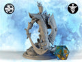 Magma Golem Miniature | Twin Goddess Miniatures | Tabletop RPG Miniature | Roleplaying 3D Printed Fantasy Mini - 3DPrintDen