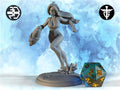 Female Lifeguard Miniature | Twin Goddess Miniatures | Tabletop RPG Miniature | Roleplaying 3D Printed Fantasy Mini - 3DPrintDen