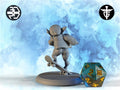 Female Goblin Skater Miniature | Twin Goddess Miniatures | Tabletop RPG Miniature | Roleplaying 3D Printed Fantasy Mini - 3DPrintDen