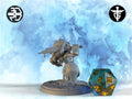 Female Slime Fighter Miniature, Gloppe | Twin Goddess Miniatures | Tabletop RPG Miniature | Roleplaying 3D Printed Fantasy Mini - 3DPrintDen