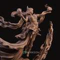 Female Wizard Miniature | Tabletop RPG Miniature | Nerikson | Roleplaying 3D Printed Fantasy Mini - 3DPrintDen