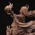 Female Wizard Miniature | Tabletop RPG Miniature | Nerikson | Roleplaying 3D Printed Fantasy Mini - 3DPrintDen