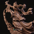 Female Wizard Miniature | Tabletop RPG Miniature | Nerikson | Roleplaying 3D Printed Fantasy Mini - 3DPrintDen
