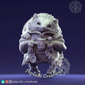 Hedgehog Miniature | Tabletop RPG Miniature | Pepunki Creatures | Roleplaying 3D Printed Fantasy Mini - 3DPrintDen