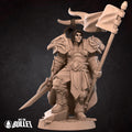High King Warrior Miniature | Tabletop RPG Miniature | Bite the Bullet | Roleplaying 3D Printed Fantasy Mini - 3DPrintDen