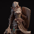 Female Cleric of Light Miniature, Madeleine | Tabletop RPG Miniature | Nerikson | Roleplaying 3D Printed Fantasy Mini - 3DPrintDen
