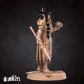 Female Half-Elf Cleric Miniature | Tabletop RPG Miniature | Bite the Bullet | Roleplaying 3D Printed Fantasy Mini - 3DPrintDen
