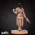 Female Half-Elf Cleric Miniature | Tabletop RPG Miniature | Bite the Bullet | Roleplaying 3D Printed Fantasy Mini - 3DPrintDen