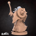 Harper Wizard Miniature | Tabletop RPG Miniature | Bite the Bullet | Roleplaying 3D Printed Fantasy Mini - 3DPrintDen