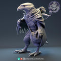 Eagle Rogue Miniature | Tabletop RPG Miniature | Pepunki Creatures | Roleplaying 3D Printed Fantasy Mini - 3DPrintDen