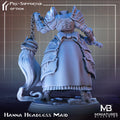 Headless Maid Miniature, Hanna | Tabletop RPG Miniature | Miniatures Blueprint | Roleplaying 3D Printed Fantasy Mini - 3DPrintDen