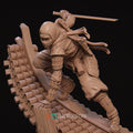 The Kawata Sisters Miniature, Shizuka | Tabletop RPG Miniature | Nerikson | Roleplaying 3D Printed Fantasy Mini - 3DPrintDen