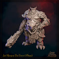 Jarl Miniature, Morgran the Fierce | Tabletop RPG Miniature | Great Grimoire | Roleplaying 3D Printed Fantasy Mini - 3DPrintDen
