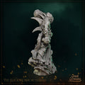 Mutant Pirate Miniature, Slick Horror | Tabletop RPG Miniature | Great Grimoire | Roleplaying 3D Printed Fantasy Mini - 3DPrintDen