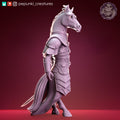 Horse Warrior Miniature | Tabletop RPG Miniature | Pepunki Creatures | Roleplaying 3D Printed Fantasy Mini - 3DPrintDen