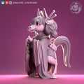 Pony Princess Miniature | Tabletop RPG Miniature | Pepunki Creatures | Roleplaying 3D Printed Fantasy Mini - 3DPrintDen