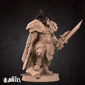 High King Warrior Miniature | Tabletop RPG Miniature | Bite the Bullet | Roleplaying 3D Printed Fantasy Mini - 3DPrintDen