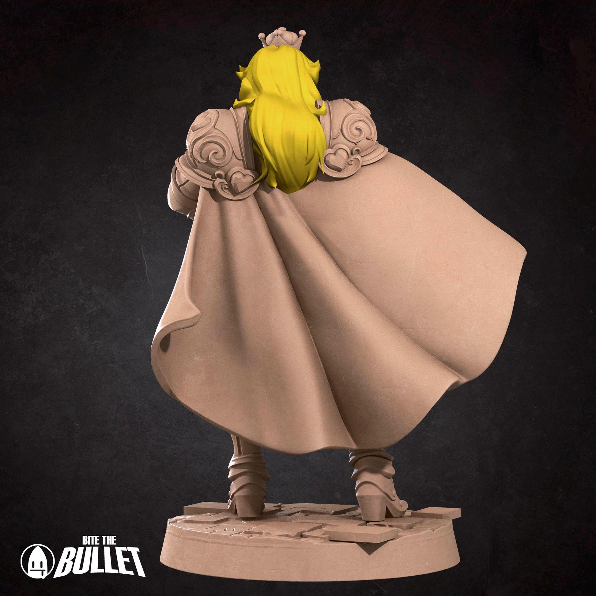 Female Champion Miniature, Lady Peony | Tabletop RPG Miniature | Bite the Bullet | Roleplaying 3D Printed Fantasy Mini - 3DPrintDen