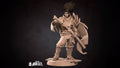 Unforgiven Samurai Miniature | Tabletop RPG Miniature | Bite the Bullet | Roleplaying 3D Printed Fantasy Mini - 3DPrintDen
